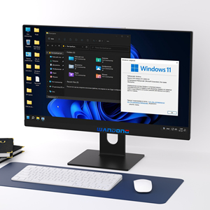 Unidad de sistema Barebone todo en una PC 23,8 pulgadas sin CPU computadora de escritorio completa computadora allinone personalizada con placa base H61