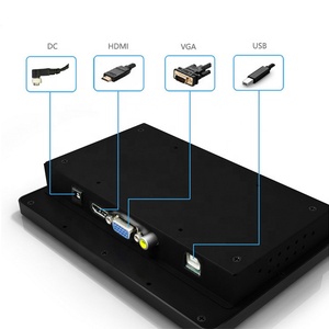 Wall or Embedded <strong>Lcd</strong> Panel 7'' Touch Screen Monitor for Industrial <strong>Control</strong> - Product Image 3
