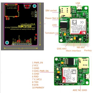 DIYmall SIM7070GGSMモジュールNB-IoTモジュールブレイクアウト拡張ボードGPSGNSSクアッドバンド4GネットワークforArduino - Product Image 3