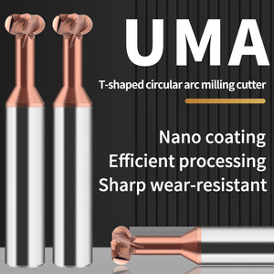 Sert alaşım, tam özellikleri, yüksek verimlilik ve deprem direnci ile t-şekilli ark Tungsten çelik freze kesicisi - Product Image 2
