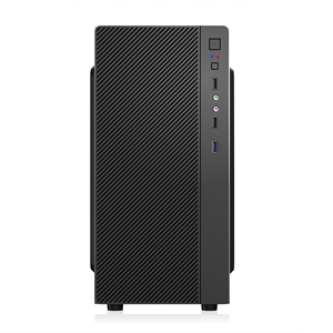 Micro ATX PC Case Office Mesh Panel Desktop Computer Case SPCC Computer Office Gabinete para piezas de PC - Product Image 3
