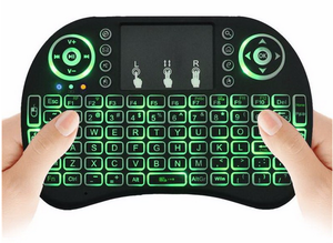 最便宜的 i8 迷你键盘背光 RGB 3 色 2.4G 无线鼠标遥控器 - Product Image 2