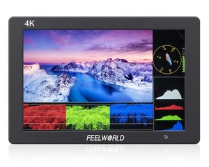 Feelworld T7 Plus 7&quot; Ips 3d Lut 4k H-d-m-i <strong>Input</strong>/ <strong>Output</strong> On-camera Field Monitor for DSLR Camcorder Photography 1920x1200 - Product Image 2