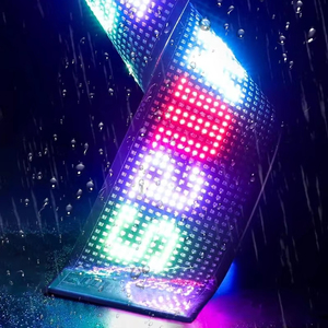 Poster digitale LED schermo morbido impermeabile con controllo APP per l'istruzione Display pubblicitario facile da programmare per l'arredamento del veicolo - Product Image 1