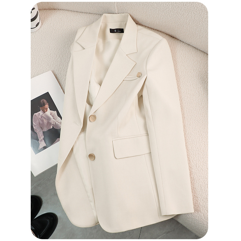 off-white suit