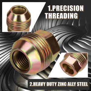 Xe Điện Lốp Màu Kẽm Mạ M14 M16 M18 Carbon Thép Xe Trung Tâm Các Loại Hạt - Product Image 3