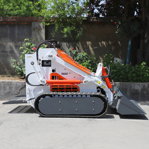 Mini Skid Steer Loader Frete Grátis Honda Perkins Motor 1-3 Ton Rated Load Eatons Hidráulica Front End Crawler Bucket <span class=keywords><strong>Log</strong></span>