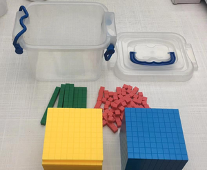 Education Color Plastic Base Ten Set Hands-on Math Manipulative for Kids - Teach Number Concepts Math Learning Tools for Kids - Product Image 2