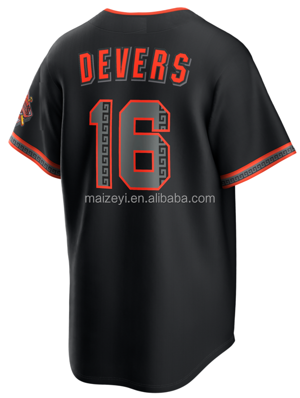 #16 Rafael Devers Noir Alternatif