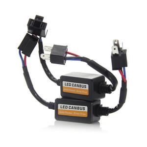 Canbus LED H7ข้อผิดพลาดถอดรหัส H4ไฟหน้าแบบ LED ชุดหลอดไฟสำหรับรถหมอกไฟ H7 9005 9006 9012 Anti-Flicker อะแดปเตอร์ - Product Image 6