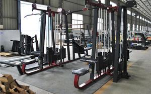 Symmetric 8-Station <strong>Trainer</strong> Unisex High Waist Multi-Function Training Exercise Equipment Commercial Gym Equipment TK3-F83 - Product Image 4