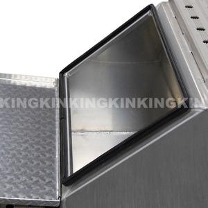 200L大耐用通用硬皮卡带锁塑料工具箱 - Product Image 3