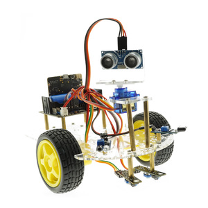スマートロボットカーシャーシキットSG90 HC-SR04超音波センサー障害物回避センサーモジュール - Product Image 2
