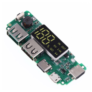 5V2.4A 2A 1A dual USB <strong>output</strong> with display boost <strong>module</strong> 18650 lithium battery digital display charging <strong>module</strong> - Product Image 3