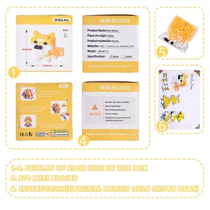 High Quality Diy <strong>Pattern</strong> Children's Bricks Toys Educational Mini <strong>Building</strong> <strong>Blocks</strong>