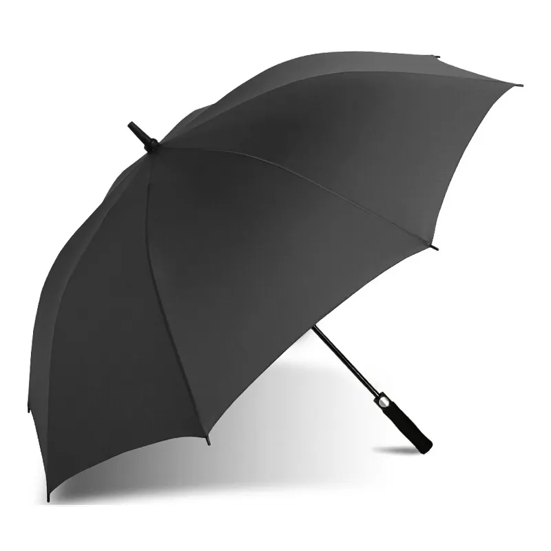 Paraguas 8K 27 pulgadas para la lluvia paraguas personalizado de alta calidad con impresión de logotipo paraguas de golf rectos
