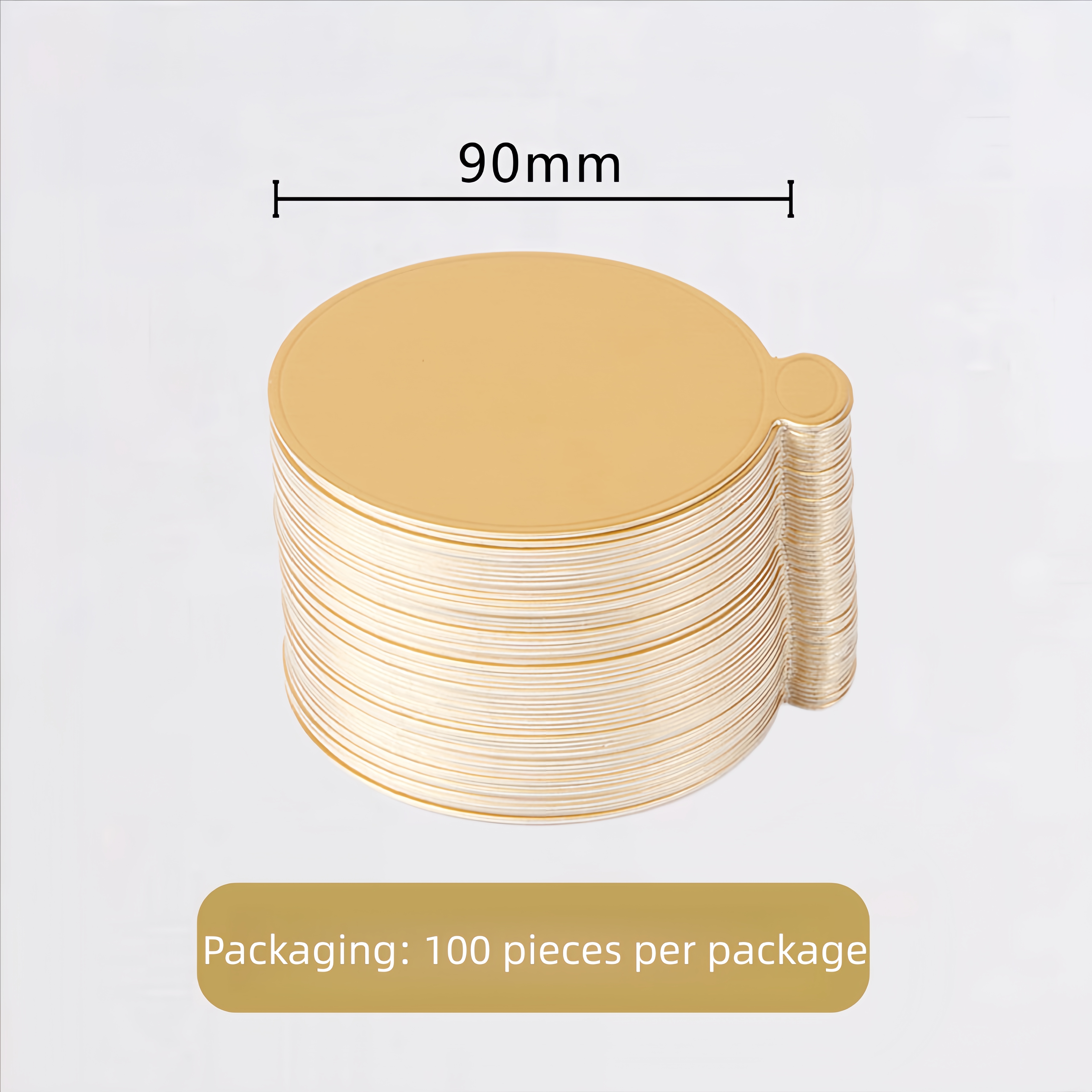 Large circle: Diameter 90mm