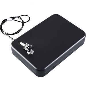 Light Weight Mobile Key <strong>Lock</strong> Car <strong>Box</strong> Office <strong>Box</strong> Small Cash Storage Jewelry Passport Safe <strong>Box</strong> Safe - Product Image 5