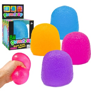Bóp cảm giác đồ chơi cứu trợ Squishy <span class=keywords><strong>Fidget</strong></span> Đồ chơi giải nén vui đầy màu sắc đá khối căng thẳng bóng - Product Image 2