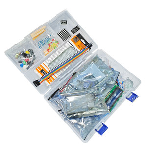 Starter Kit per UNO studente R3 apprendimento scheda di sviluppo moduli elettronici Breadboard LCD 1602 per Arduino fai da te