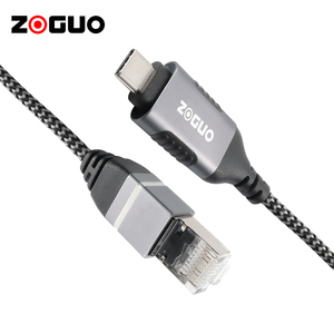 Cavo USB C a Ethernet tipo C a RJ45 direttamente collegato alla rete Gigabit LAN per dispositivo USB C - Product Image 4