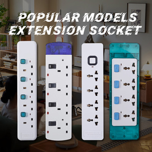 更多USB和插座选项扩展通用插座1-4插座2或4带过载的usb - Product Image 2