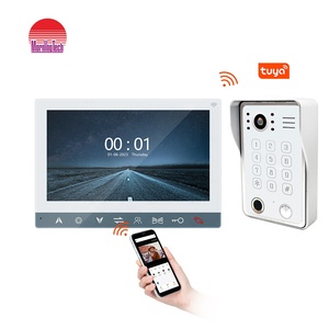 Videoportero con cable, sistema de teléfono, videoportero, kits de timbre, IR visión nocturna, cámara exterior, intercomunicador de puerta para mejorar el hogar - Product Image 2