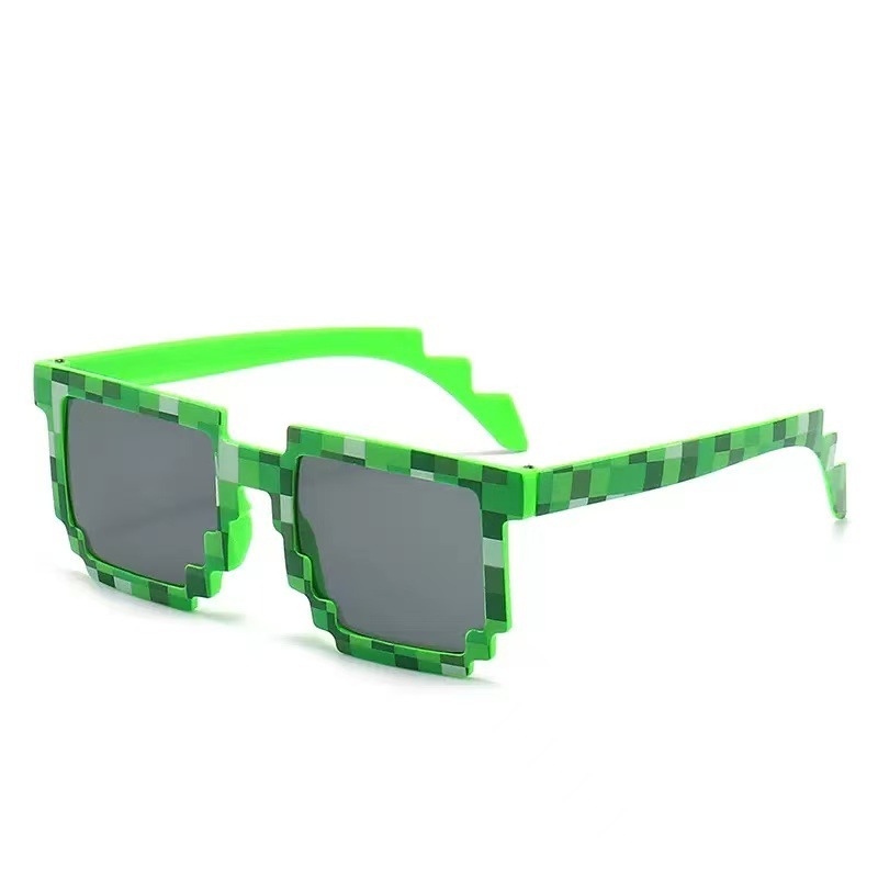 Patrón de cuadros verdes