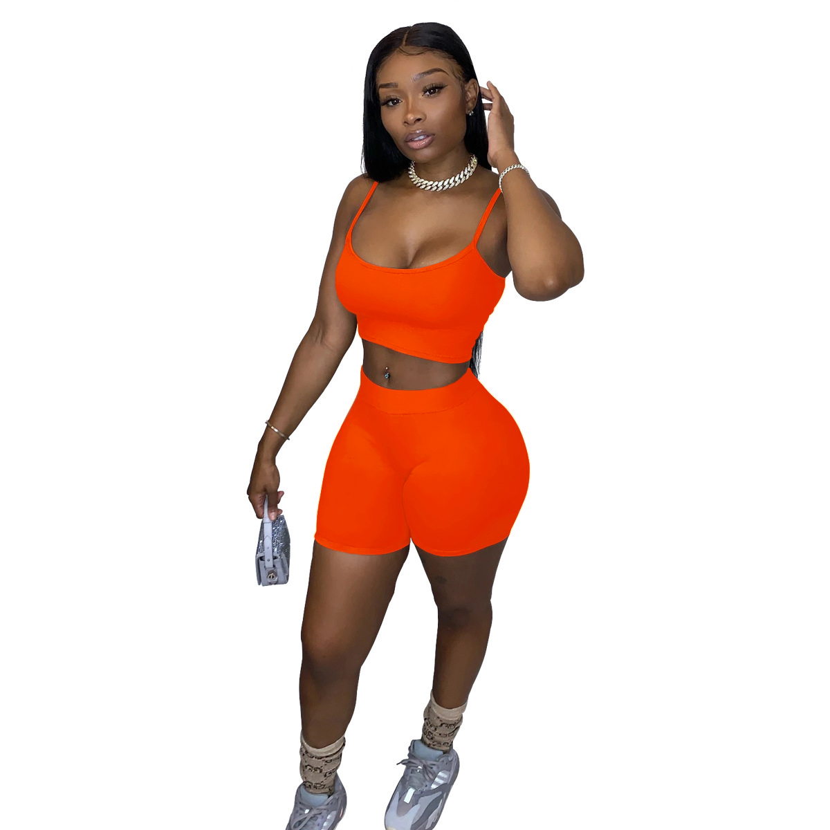 Orange Fluorescent