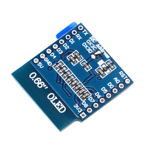 0,66-Zoll-OLED-Anzeigemodul für WEMOS D1 MINI ESP32-Modul Arduino AVR STM32 64x48 0,66 "LCD-Bildschirm IIC I2C OLED - Product Image 4