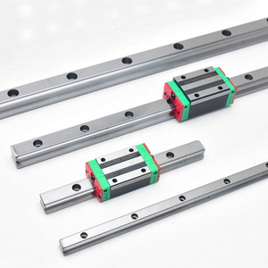 Piezas de enrutador CNC para sistema CNC, bloques de guía de movimiento lineal XYZ de longitud personalizada, rodamientos lineales de riel, guías lineales deslizantes