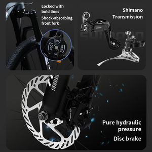 Mãi Mãi Cao Cấp 29 Inch 24 Tốc Độ Khung Hợp Kim Nhôm Sepeda Gunung Trọng Lượng Nhẹ Bicicleta 29 Xe Đạp Leo Núi Cho Thể Thao Ngoài Trời - Product Image 4