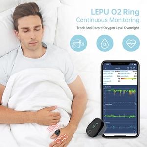 Lepu Bluetooth Wifi Qua Đêm Xung Oximetry Mức Oxy Trong Máu Ngủ Bình Thường Spo2 Trong Khi Ngủ Xung Oximeter Với App /PC - Product Image 3