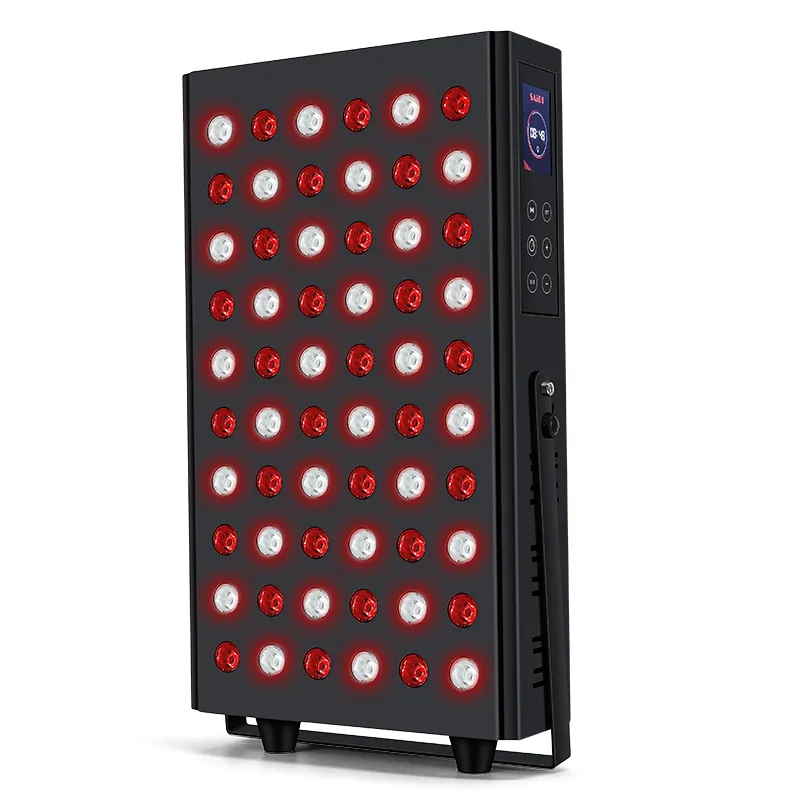 नया डिस्प्ले कंट्रोल ब्राइटनेस रेड एनआईआर टाइमर पीडीटी मशीन 300W मेडिकल ग्रेड एजिंग मसल रिकवरी रेड लाइट थेरेपी फेस डिवाइस