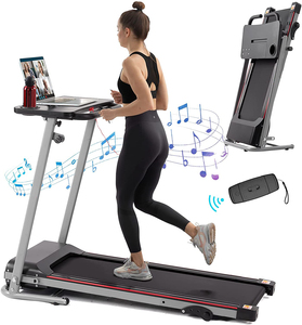2025 Three in One Exercise Fitness Machine 12 Preset <strong>Programs</strong> for Intelligent Treadmill Under Multi-functional Desk - Product Image 1