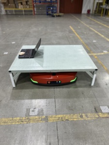 Robot AGV de almacén 1TON | Vehículo guiado automatizado resistente para un manejo eficiente de materiales - Product Image 6