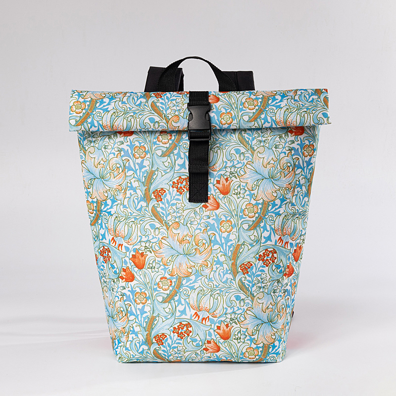 Werbe-Rolltop-Rucksack, modischer Roll-Up-Reiserucksack, Tagesrucksack