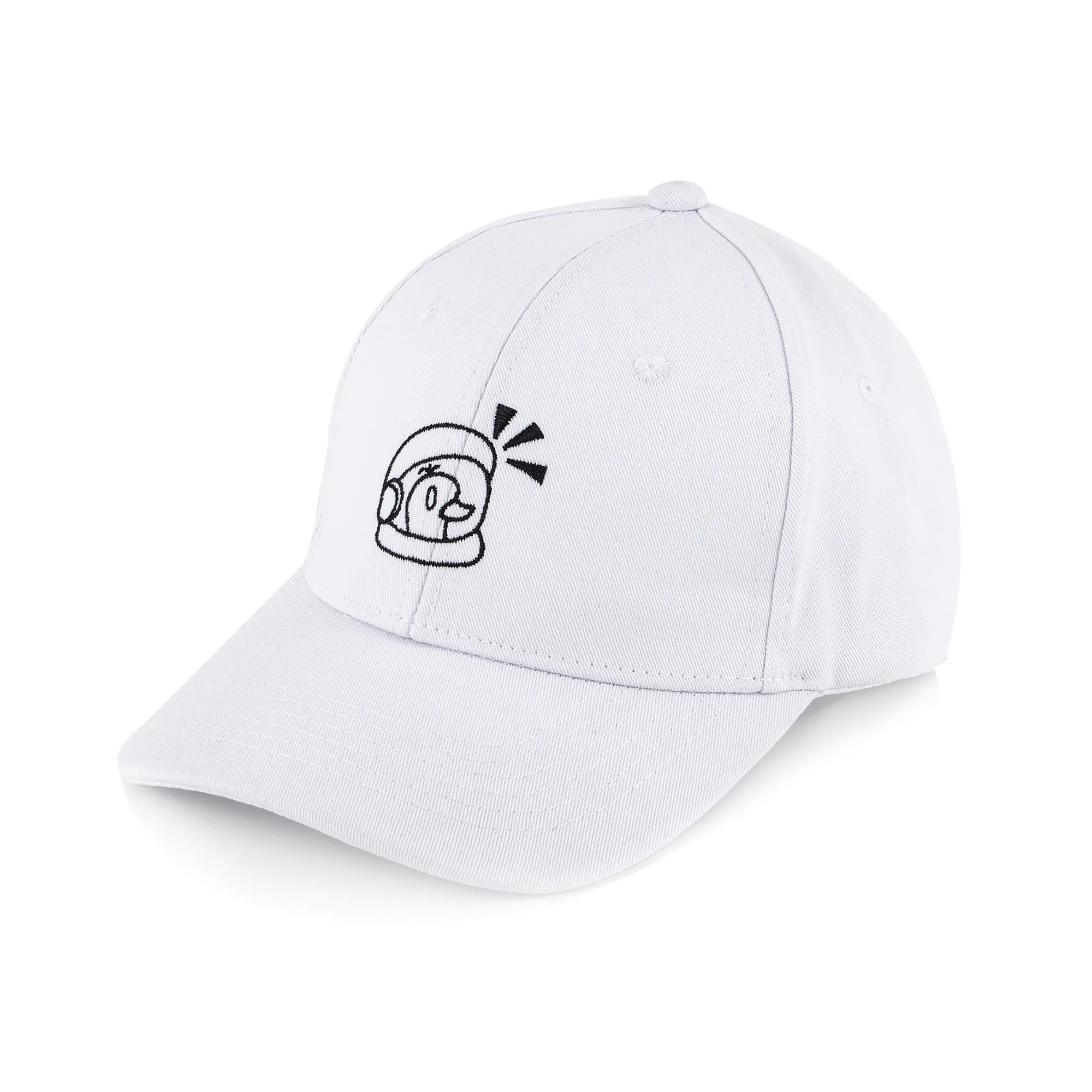 Berretto da baseball non strutturato di alta qualità personalizzato con cappelli con logo ricamato berretto da baseball bianco da uomo