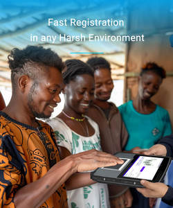 Biometrico ID lettura Tablet con Android lettore di impronte digitali e RFID QR Coder MRZ lettura per E-KYC - Product Image 5