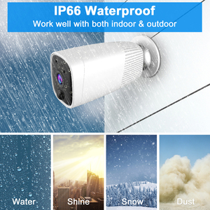 ZCVISION ใหม่สมาร์ท2MP ระบบกล้องรักษาความปลอดภัยบ้านไร้สายในร่มกลางแจ้งเฝ้าระวังแบตเตอรี่ WiFi กล้อง IP ที่มีวิสัยทัศน์คืน - Product Image 3