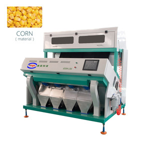 Clasificador de color de maíz de 256 canales para máquina clasificadora de granos Máquina de selección de limpieza separada - Product Image 1