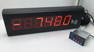 500kg Weighting Scale 100k Rs485 Modbus-Rtu Weighing Platform Weight Indicator 4 20 <strong>Ma</strong> Big <strong>LED</strong> Scale Display - Product Image 3