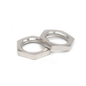 Nut and Bolt Manufacturing Supplier OEM M3 M4 <strong>M5</strong> M6 M7 M8 Thickness 5MM 6MM 7MM 8MM Thin Hex Nuts - Product Image 1