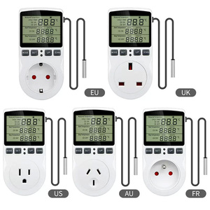 Smart Thermostat <strong>Temperature</strong> <strong>Controller</strong> Socket Outlet with Timer Switch <strong>Sensor</strong> Probe Digital Heating Cooling Control - Product Image 5