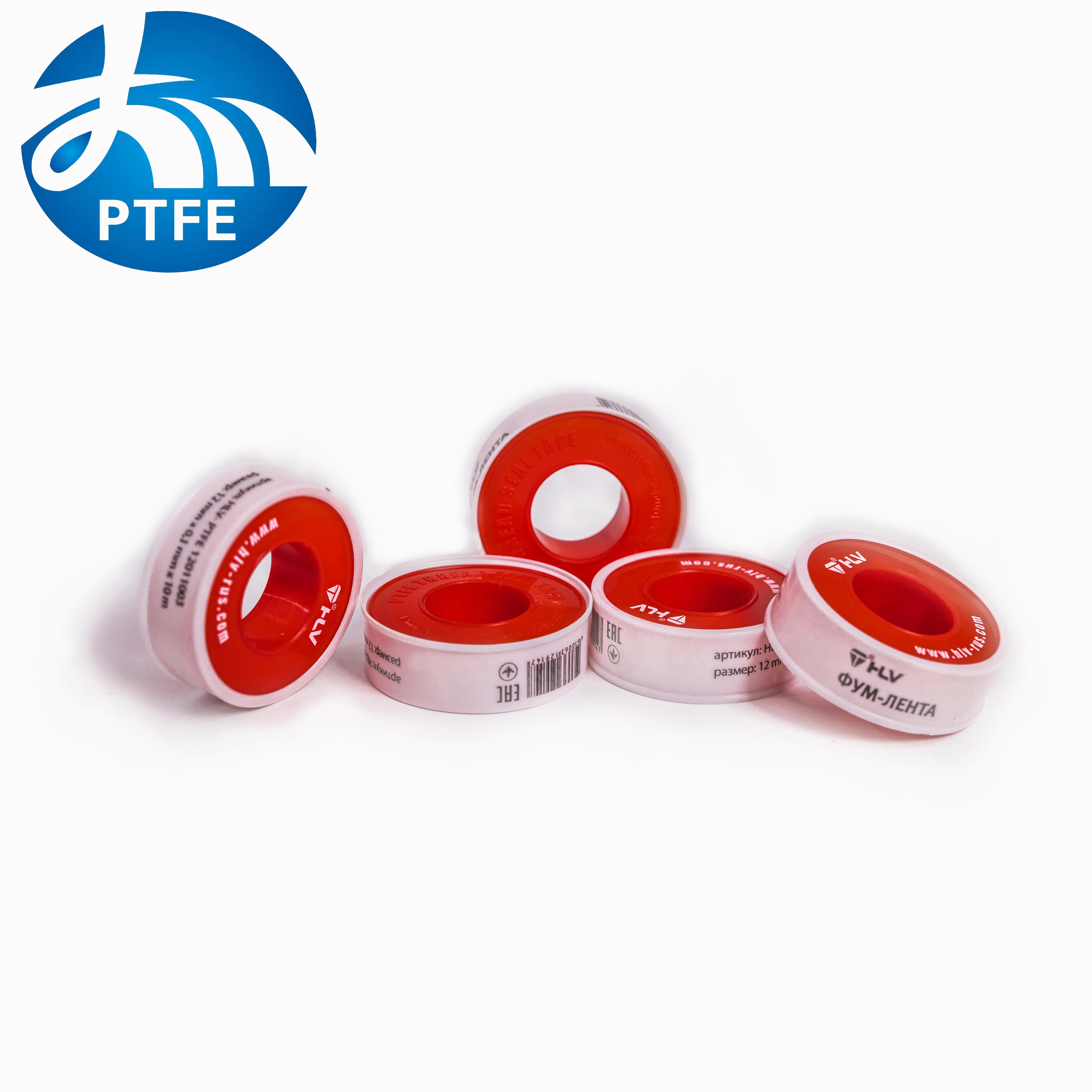 Mật độ cao 100% PTFE Ống Chủ đề con dấu băng, ống màu đen gói Băng