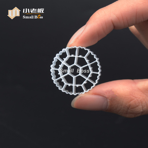 K3 mbbr 25x10 mét Bio Lọc phương tiện truyền thông 19 lỗ HDPE Bio tàu sân bay cho thành phố nước thải - Product Image 2