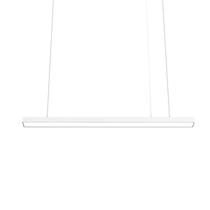 Aluminum PC Customized High Quality Modern Ceiling Lighting System <strong>120cm</strong> Surface Mounted Hanging <strong>Led</strong> Linear Pendant Light - Product Image 4