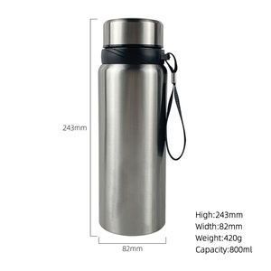 Biểu Tượng Tùy Chỉnh Hydrogen-Giàu Nước Kiềm Cup 304 Thép Không Gỉ 800Ml Công Suất Lớn <span class=keywords><strong>Alkaline</strong></span> Năng Lượng Chai Nước Cho Du Lịch - Product Image 4