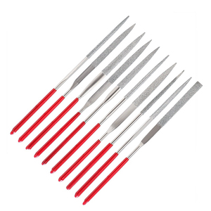 Toptan 10 adet elmas Mini iğne seti seti ince taşlama dosyası kullanışlı pratik alet takımı seramik el sanatları el aleti - Product Image 5