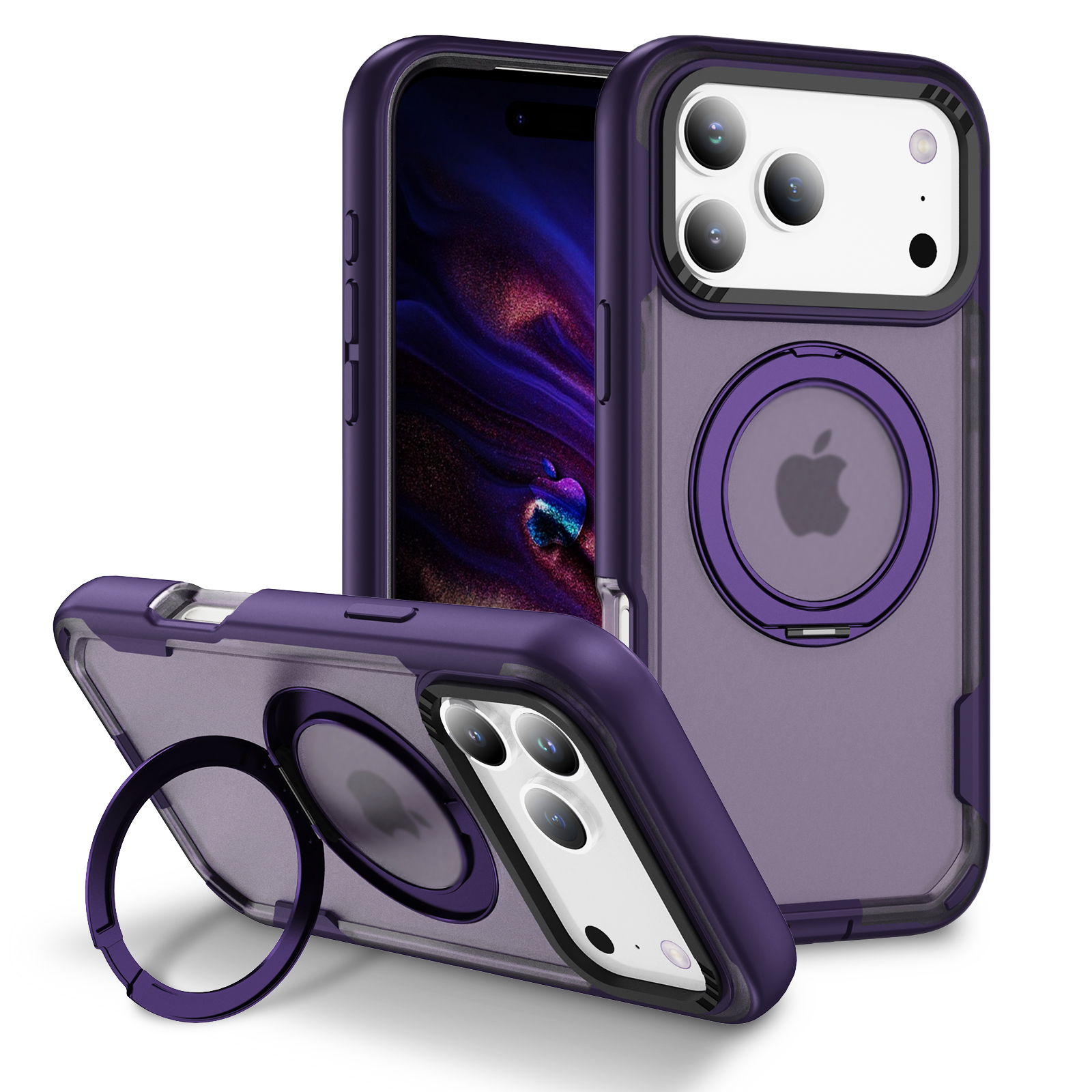 Translucent purple